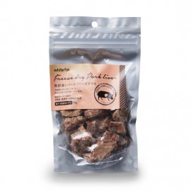 White Fox 愛犬愛貓用 冷凍乾燥日本產新鮮豬肝 30g